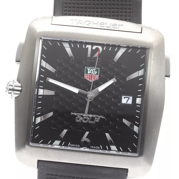 TAG HEUER Professional golf WAE1111-0 black Dial Quartz Men\'s Watch_878281 main image 11